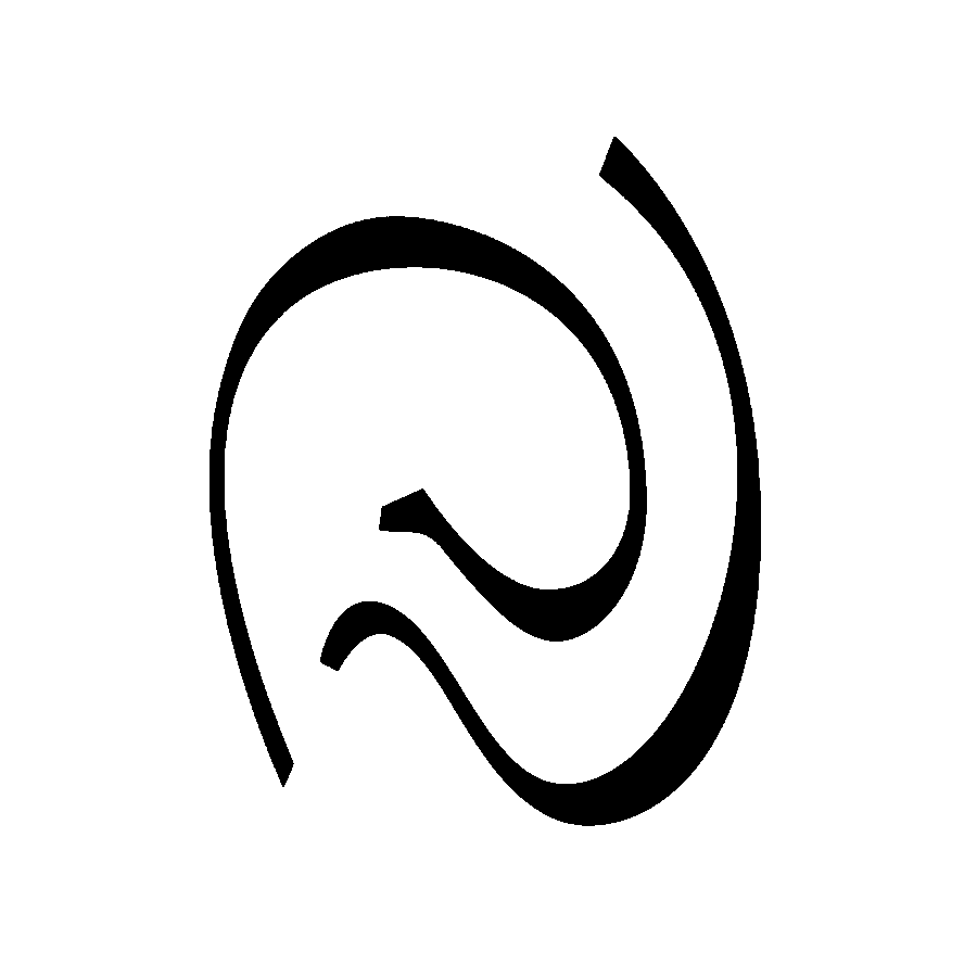 Logo der GAÄD in Schwarz